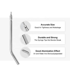Dental 3 Way Syringe Tips 3 Way Air Water Spray Triple Syringe 3 Way Syringe