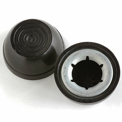 Push-on Cap Nuts 2x 1/2″ Axle Caps Wheel Retainers