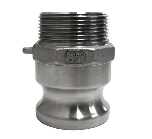 4″ Cam lock F Stainless 316 Quick Connect Cam Lock NPT THREAD MALE