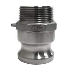 4″ Cam lock F Stainless 316 Quick Connect Cam Lock NPT THREAD MALE