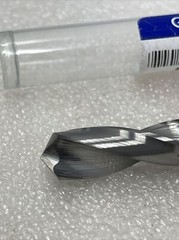 23/64” (.3594) Garr USA Solid Carbide 2 Flute Drill Bit, 1200, Uncoated, Jobber