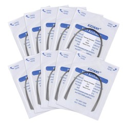 Dental Orthodontics Heat Thermal Activated Niti Arch Wire Ovoid/Nature AZDENT