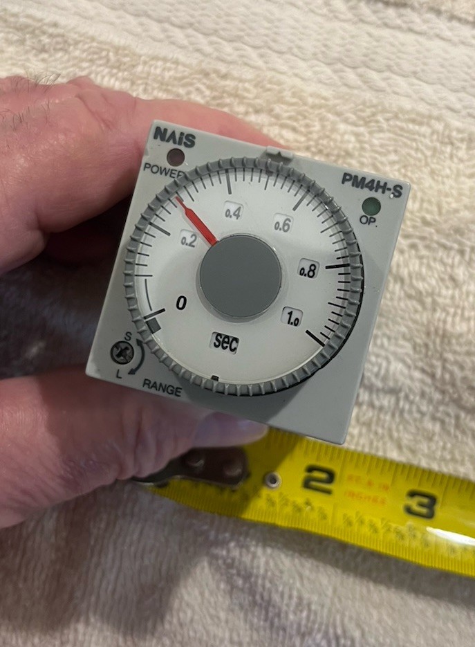 NAIS Matsushita PM4H Multirange Timer ATC22173 PM4HS-H-AC240V-Used