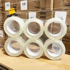 12 Rolls 2″ x 110 yds 330’ft Clear Shipping Packing Moving Sealing Tape 1.8Mil