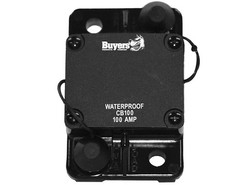 Buyers Products 100 Amp Circuit Breaker with Auto Reset