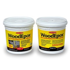 Abatron WE2GKR WoodEpox Indoor and Outdoor Epoxy Wood Repair Kit 2 gal.