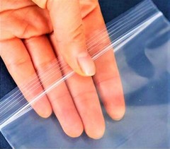 Clear Plastic 2 Mil Reclosable Zip bags 12″ x 15″