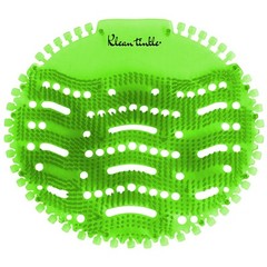 Urinal Screen & Odor Neutralizer Anti-Splash – Pack of 3 Round Green Unscented