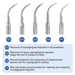 Portable Dental Ultrasonic Piezo Scaler Handpiece For Woodpecker EMS Cavitron