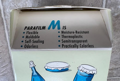 Parafilm M Laboratory Sealing Film Roll PM-996 4 in x 125 ft, free shipping