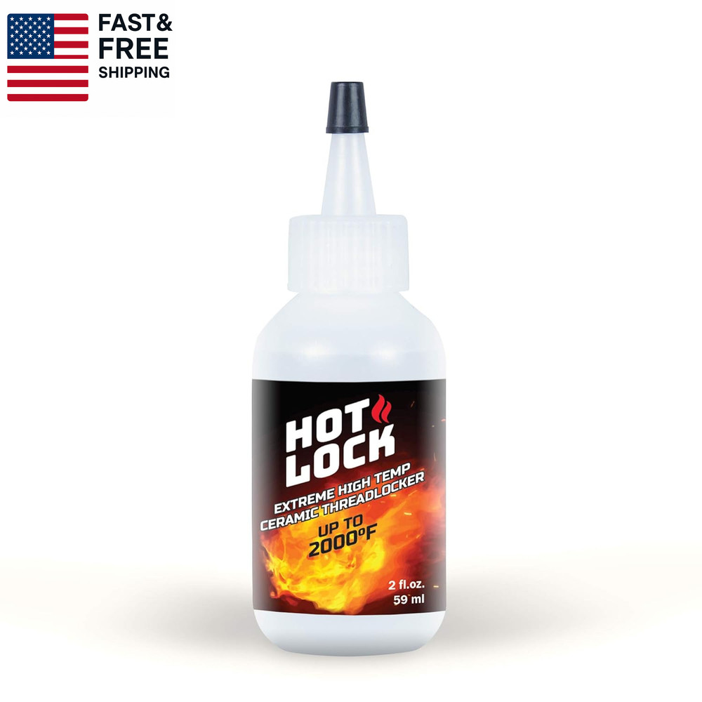 19960 Hot-Lock Extreme High Temperature Threadlocker, Translucent