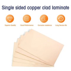 5PCS Single Sided Plate DIY PCB Kit Glass Fiber FR4 Copper Clad Board 10x15cm US