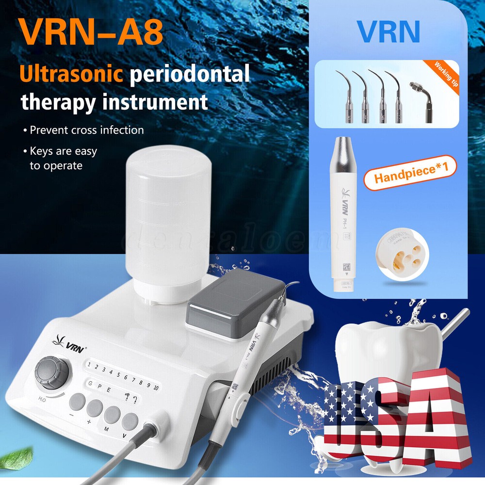 Dental Descaler Ultrasonic Piezo Scaler Handpiece Teeth Cleaning Machine Scaler