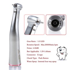 Ti-MAX X95L Dental 1:5 Fiber Optic Contra Angle Low Speed Handpiece For NSK S