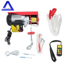 1320lbs Electric Hoist & Wireless Remote Control,110V 40ft/20ft Lifting Height