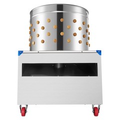 Uimoso 23.6″ Electric Poultry Plucker Machine 2200W, 275RPM, 119 Fingers