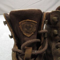 Ariat Anthem Womens Work Boots 6B Brown Leather Waterproof Composite Toe Vietnam