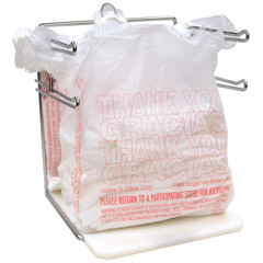 1000 Bags T-Shirt Thank You Plastic Grocery Store Shopping Carry Out Bags
