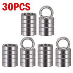 30 PCS 6700ZZ Metal Double Shielded Deep Groove Ball Bearings 10x15x4mm##