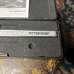 Pittsburgh 62569 Digital Caliper, 6″ with SAE and Metric Fractional Readings