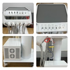 Portable Dental Mobile Delivery Unit with Air Compressor Curing Light Scaler