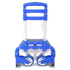 170lbs Cart Folding Dolly Collapsible Trolley Push Hand Truck Moving Warehouse