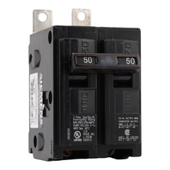 SIEMENS B250 CIRCUIT BREAKER – 50 AMP BOLT ON 120/240V 10kA – 2P