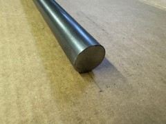 2.50″ Diameter X 18″ Long 1045 Cold Rolled Steel Round Bar, Rod, 2-1/2″ Diameter