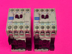 Mitsubishi S-N11 Magnetic Contactor 110/120V 50 Hz, 115/120V 60 Hz [Lot of 2]
