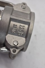 1-1/4″ Cam Lock & Groove Coupling Threaded 125B Stainless Steel Aluminum