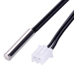NTC Thermistor Temperature Sensor Probe 10K 1% 3950 Waterproof 1M Length US