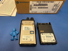 Motorola GP344 MDH38RDC9AN3AE Two-Way Portable Radio, 16 Channel 403-470 Mhz 4W