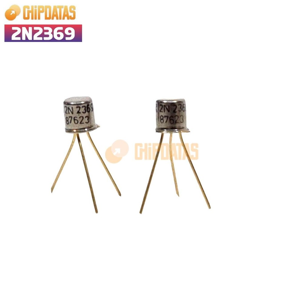 10PCS New MOTOROLA/ST/NSC 2N2369 2N2369A TO-18 Transistor