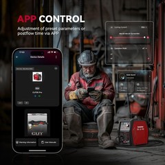 iControl Cut55 Pro Plasma Cutter APP Control 55Amp Non-Touch Pilot Arc 120V/240V