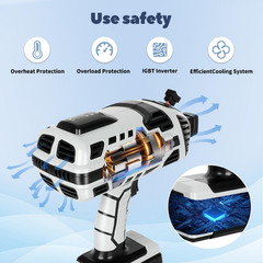 Portable Welding Machine, 110V Handheld Welder Machine with IGBT Inverter 6 Vari