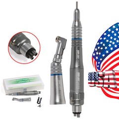 Dental Slow Low Speed Handpiece Air Motor 4H Contra Angle Straight Nosecone YP4