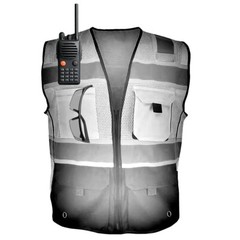Class 2 High Visibility Safety Unisex Vest Durable Hi Vis Gear 8 Pockets M to 7X
