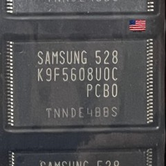 SAMSUNG K9F5608U0C-PCB0 NAND Flash Memory Chip 256Mb (32M x 8 bit) Lot of 10