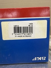 SKF 16013 Deep Groove Bearing 65MM Bore 100MM OD 11MM Width New Made In France