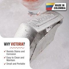 Cast Iron Ice Shaver, Margarita, Mexican, and Italian Ice Maker, Made in Colo…