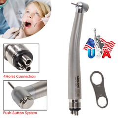 STNABM GB4 Fit NSK KaV Dental High Speed Handpiece Push Button Turbine 4Hole