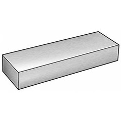 Flat Stock, Al, 6061, 3/8 X 2 1/2 In, 6 Ft, 61F.375X2.5-72