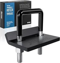 Hitch Tightener 2 in 2.5 in and 1.25 in, Rubber Coated Stabilizer for Trailer Ac