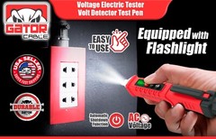 Voltage Electric Tester Volt Detector Test Pen Non-Contact Sensor AC DC 12-1000V