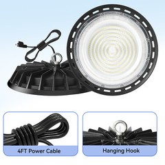 500W UFO LED High Bay Light Industrial Warehouse Factory Shop Bay Lighting 10PCS