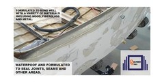 2 Gallons Ceramic Transom Pour for Transom Repairs, Docks, Power Boats, Corin…