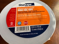 Shurtape Technologies Shurtape AF 099 UL 181A-P/B-FX Listed/Printed Aluminum Foi