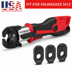 Rotatable Jaw For Milwaukee 2473 M12 Press Ring 1/2″ 3/4″ 1″