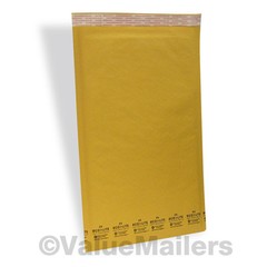 50 #6 12.5×19 Kraft Ecolite Bubble Mailers Padded Self Seal Envelopes Bags