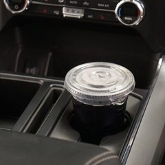 Disposable Crystal Clear Plastic Cups Plastic Flat Lids Iced Coffee Cup BPA Free